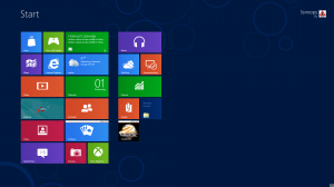 Windows Metro UI Startbildschirm