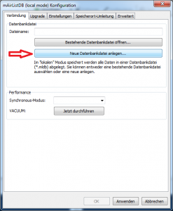 mairlist_db_anlegen