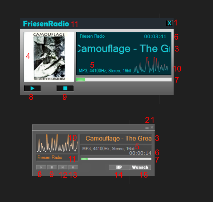 RadioPlayer für Internetradio